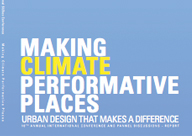 Making Climate Performative Places – Conference Book 2015. Cover.