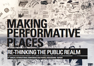 Making Performative Places – Conference Book 2014. Cover.